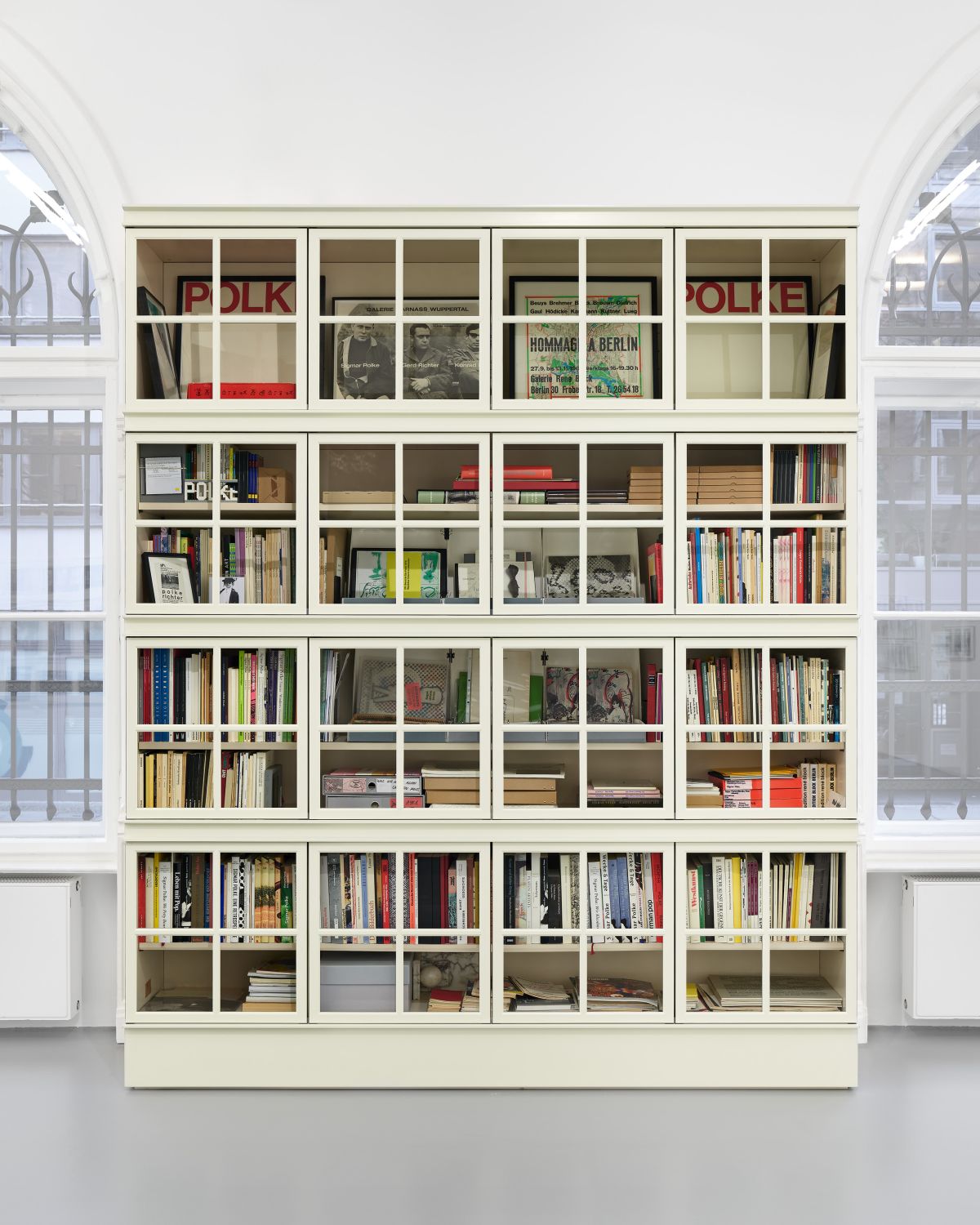 Installation view: Sigmar Polke: “ZEITREISE”. Photographs 1966–1986. Collection Georg Polke, 2020, Berlin, photo: def image