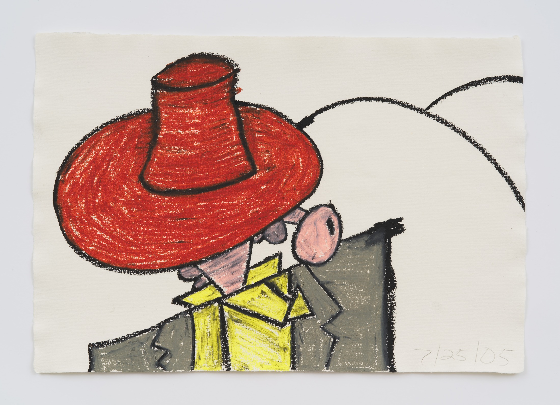 Carroll Dunham, Untitled (7/25/05), 2005 © Carroll Dunham, photo: courtesy of the artist and The Art Institute of Chicago