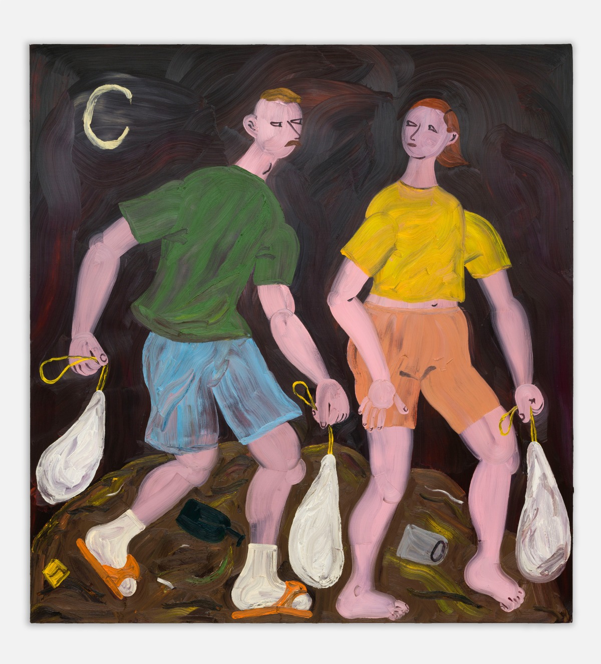 Grace Weaver, Untitled (Couple in a Trashscape), 2022, photo: Roman März