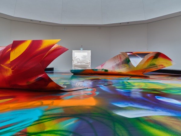 Installation view: The Sprayed Dear, Staatsgalerie Stuttgart, 2025, photo: Courtesy Staatsgalerie Stuttgart © VG Bild-Kunst, Bonn 2025