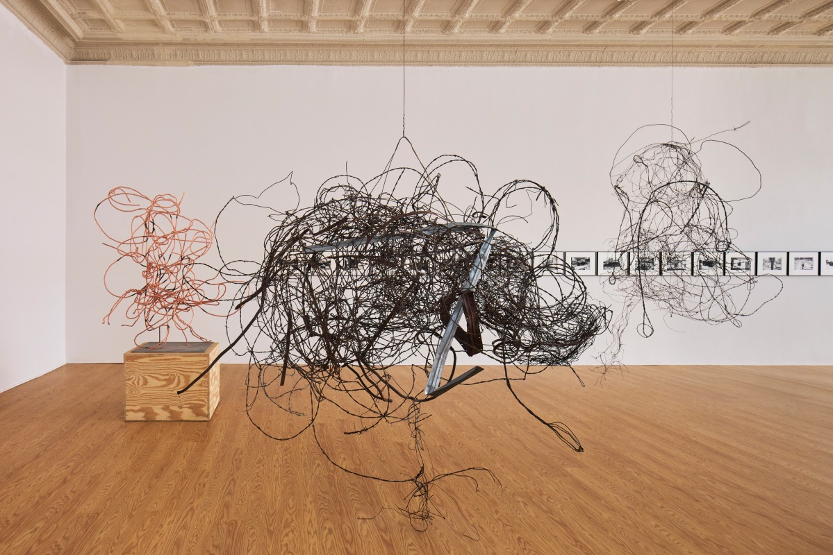 Installation view: See Stop Run West Texas, Brite Building, 107–109 North Highland Avenue, Marfa, photo: Alex Marks