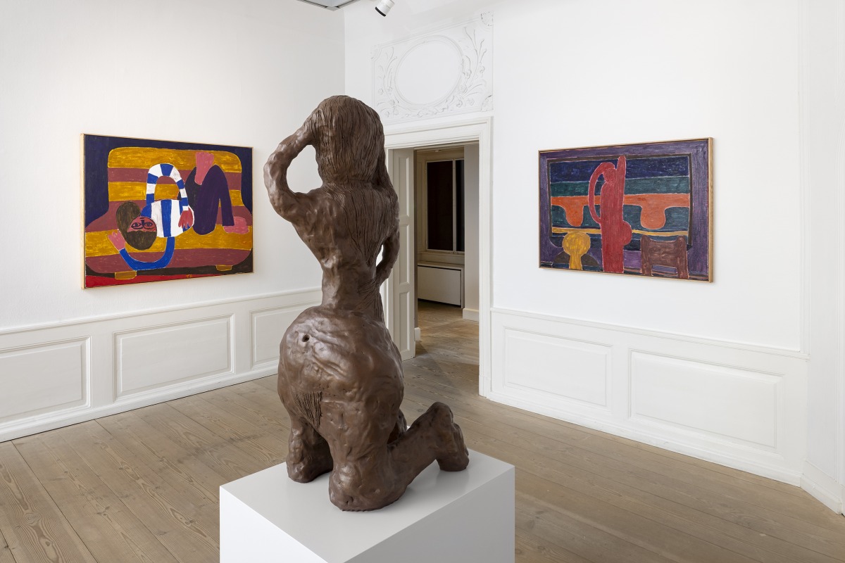 Installation view: Når vi døde vågner (When We Dead Awaken), Gammel Strand, Copenhagen, 2025, photo: Jan Søndergaard, courtesy of the artist and Galleri Bo Bjerggaard